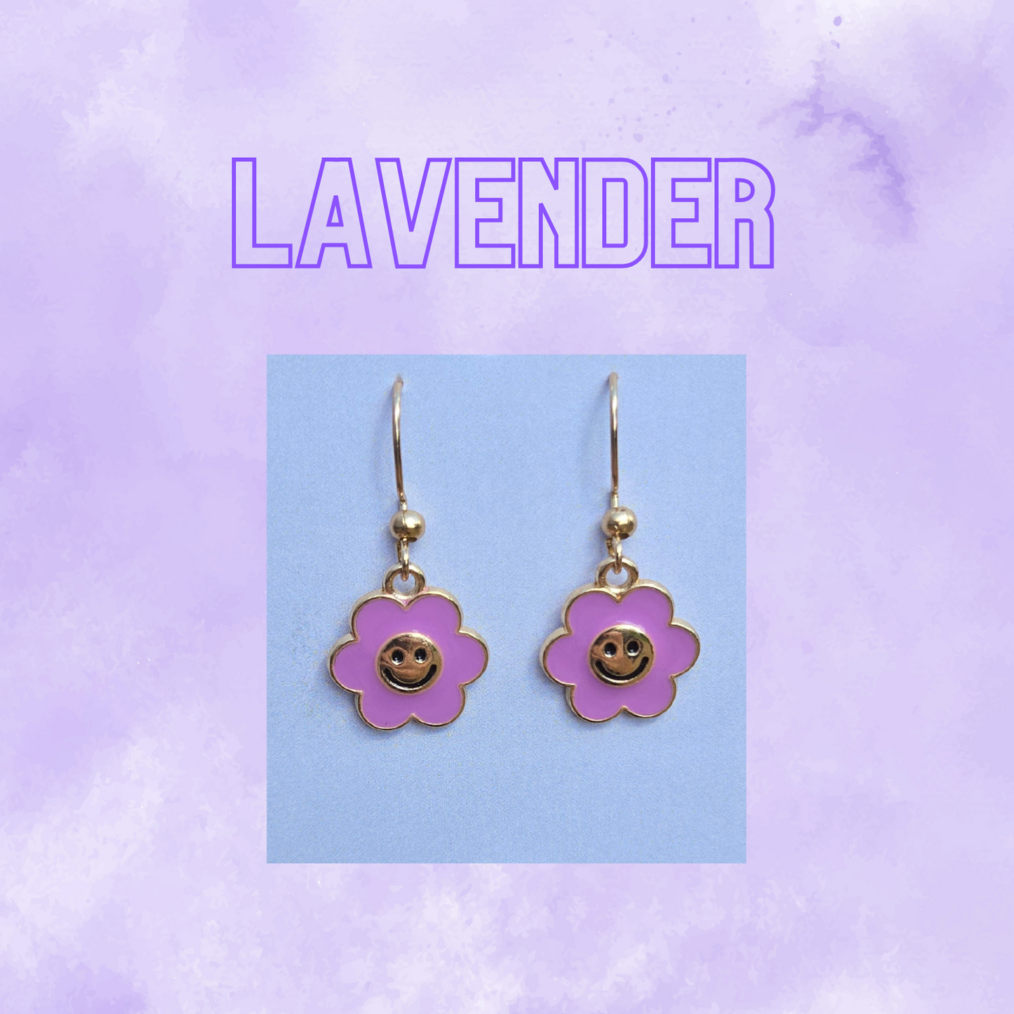 Smiling Flower Earrings