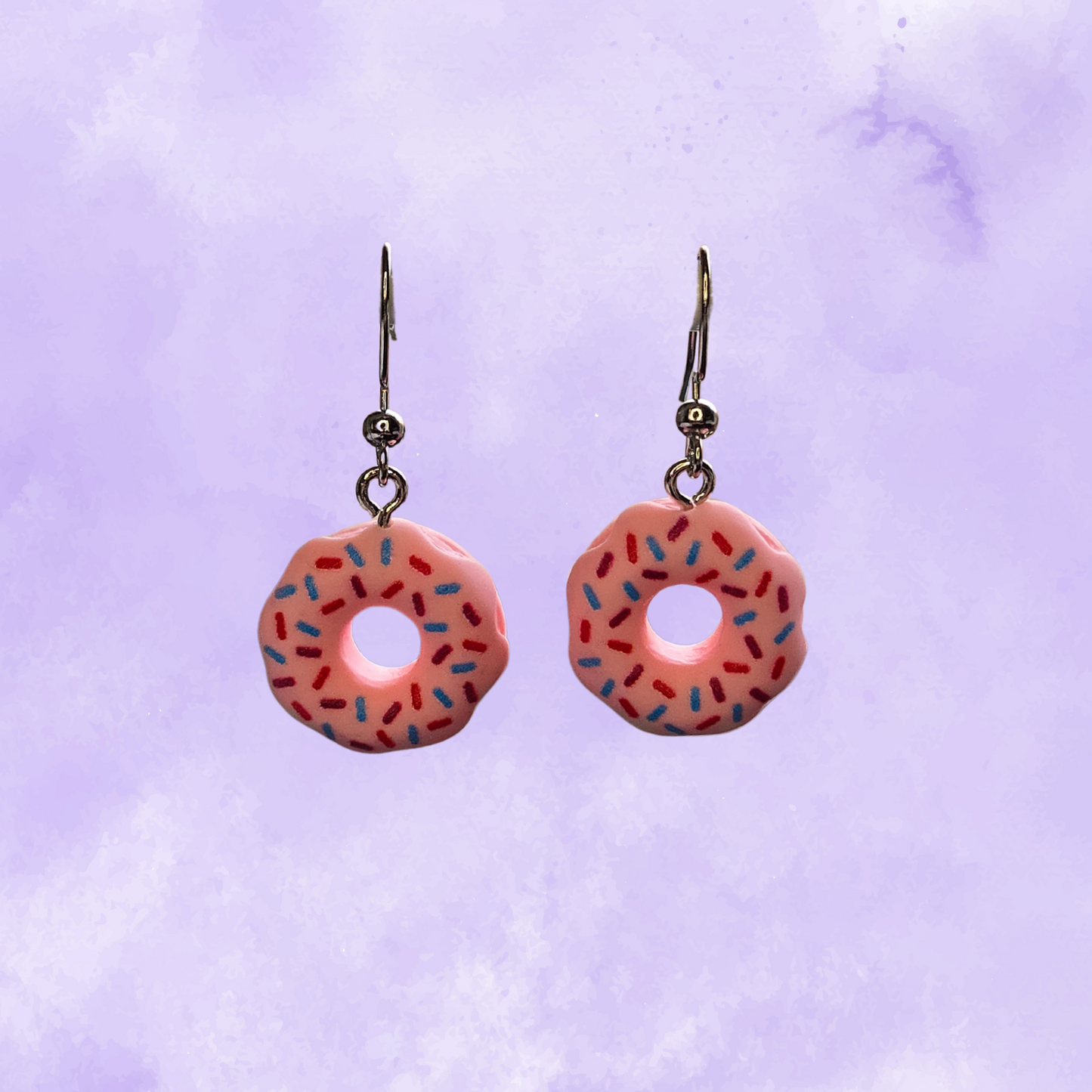 Sprinkle Doughnut Earrings