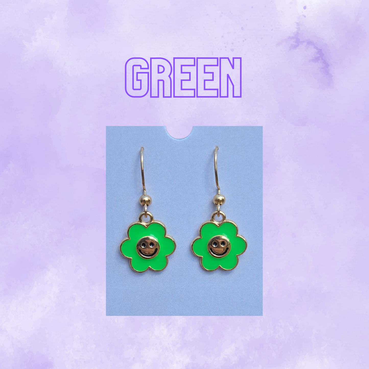 Smiling Flower Earrings