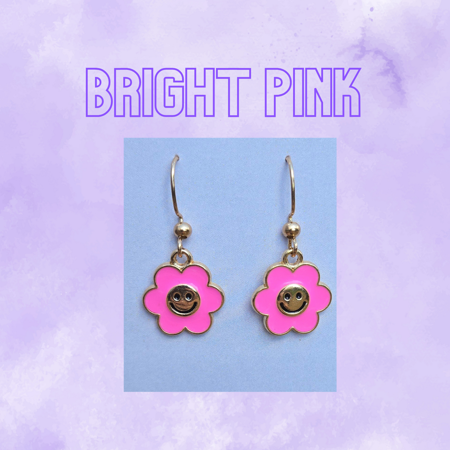 Smiling Flower Earrings