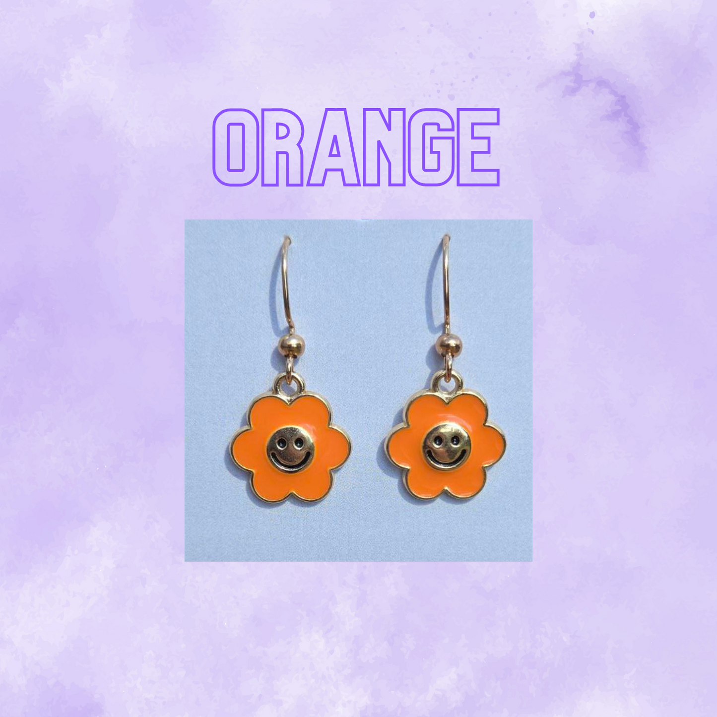 Smiling Flower Earrings