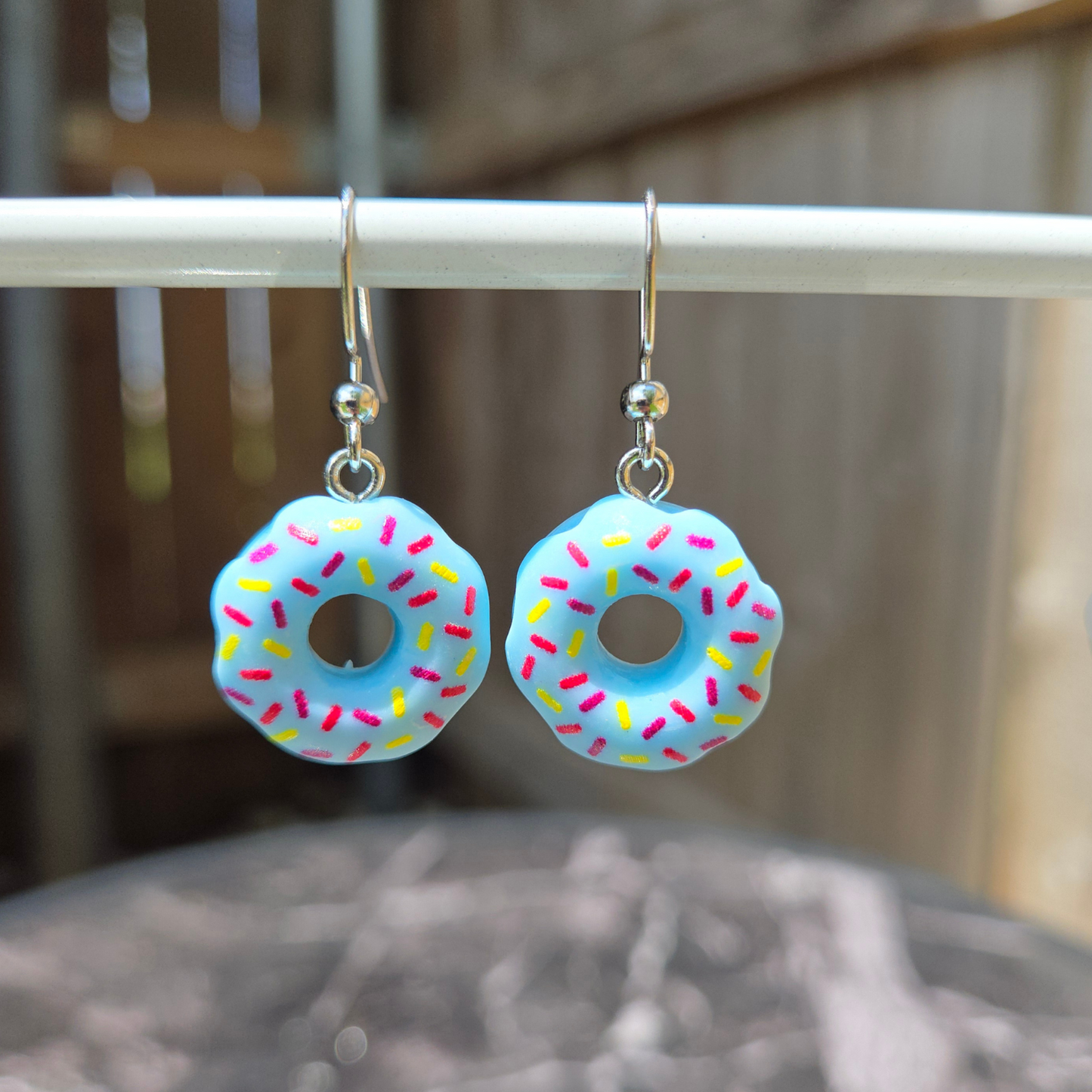 Sprinkle Doughnut Earrings