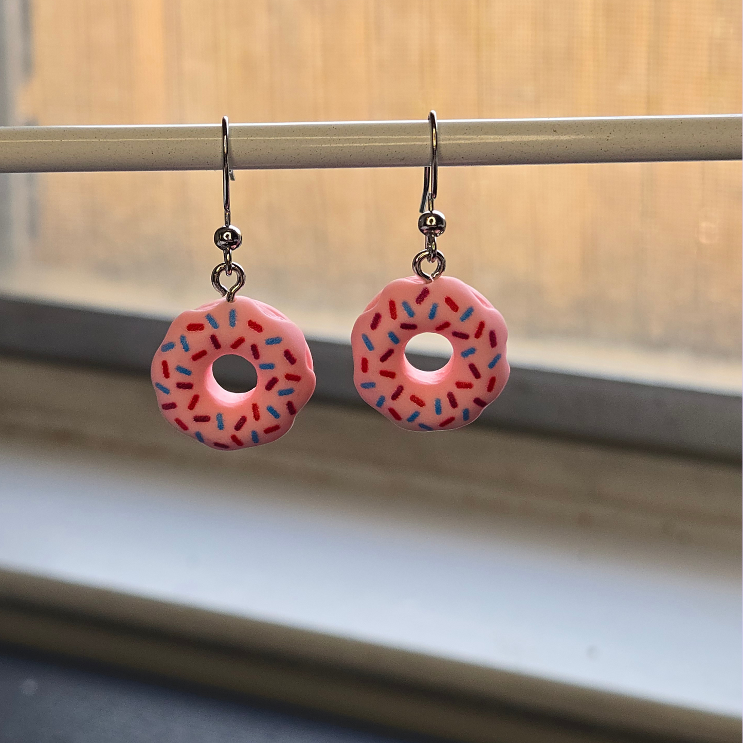 Sprinkle Doughnut Earrings