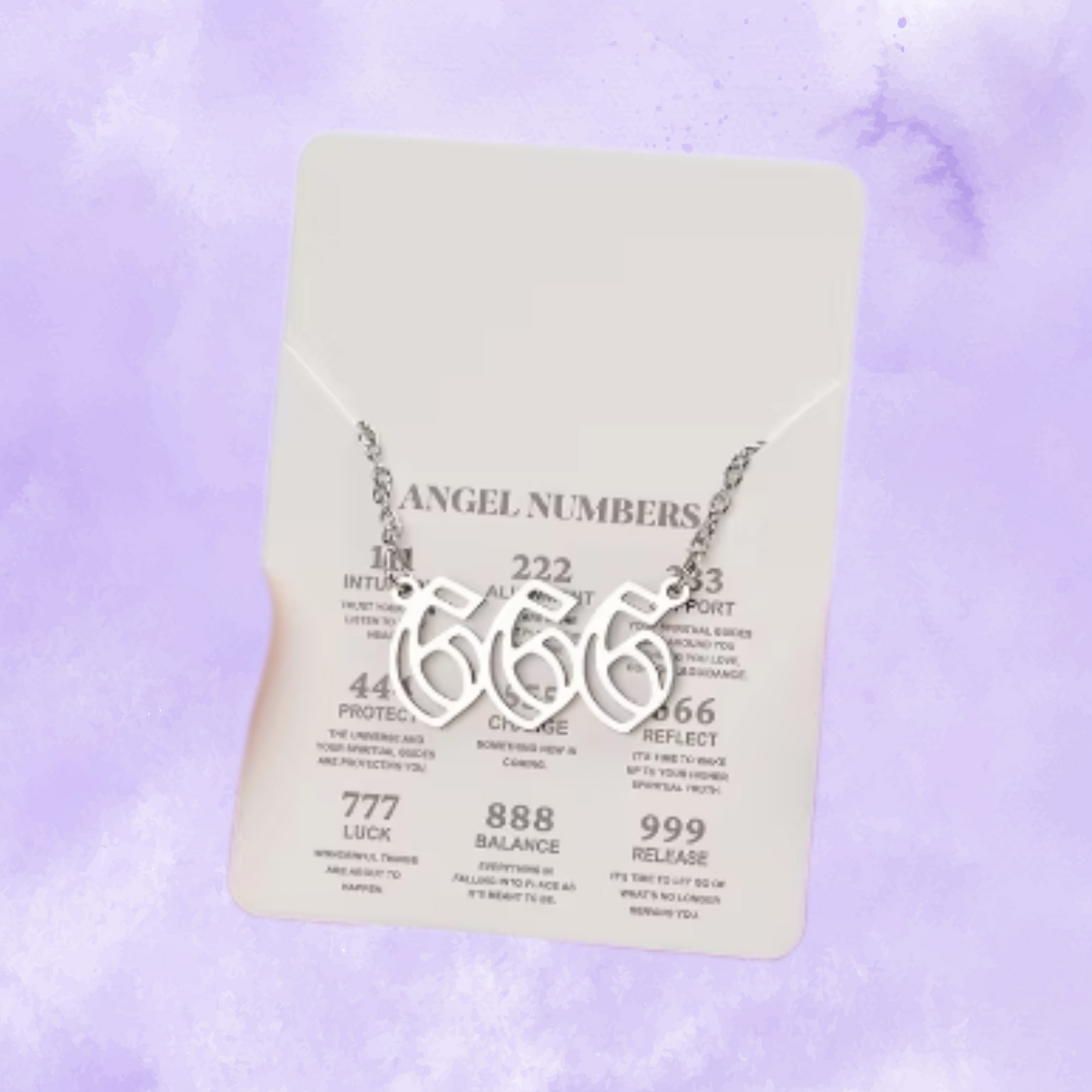 Divine Guidance: Silver Angel Number Necklaces