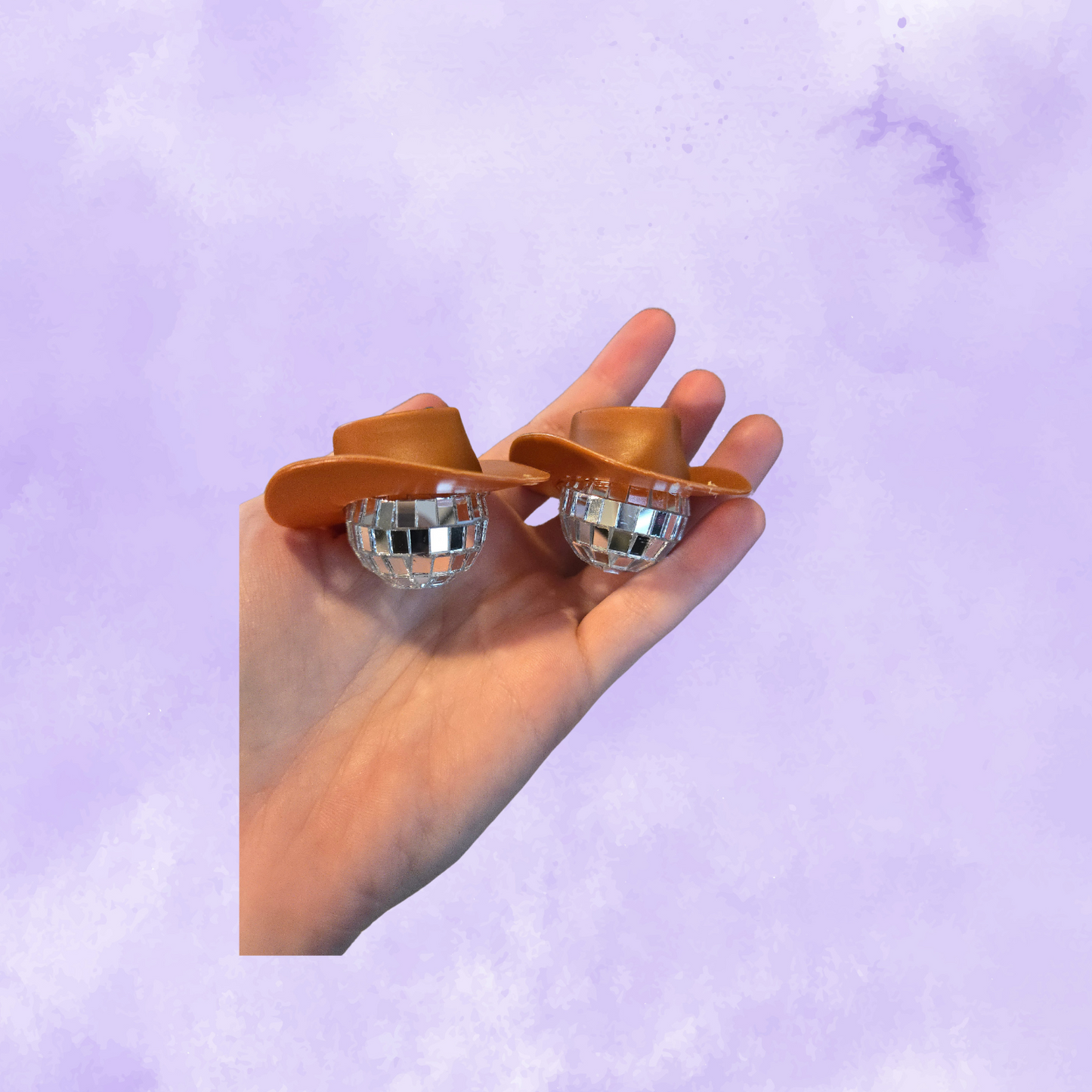 Disco Cowgirl Earrings - Sparkle and Shine with a Western Twist