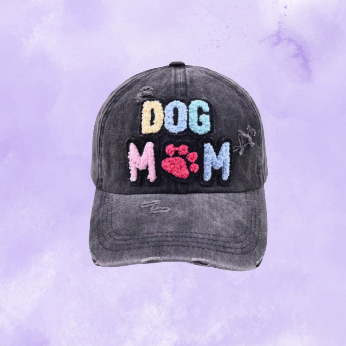 Dog Mom Patch Hat