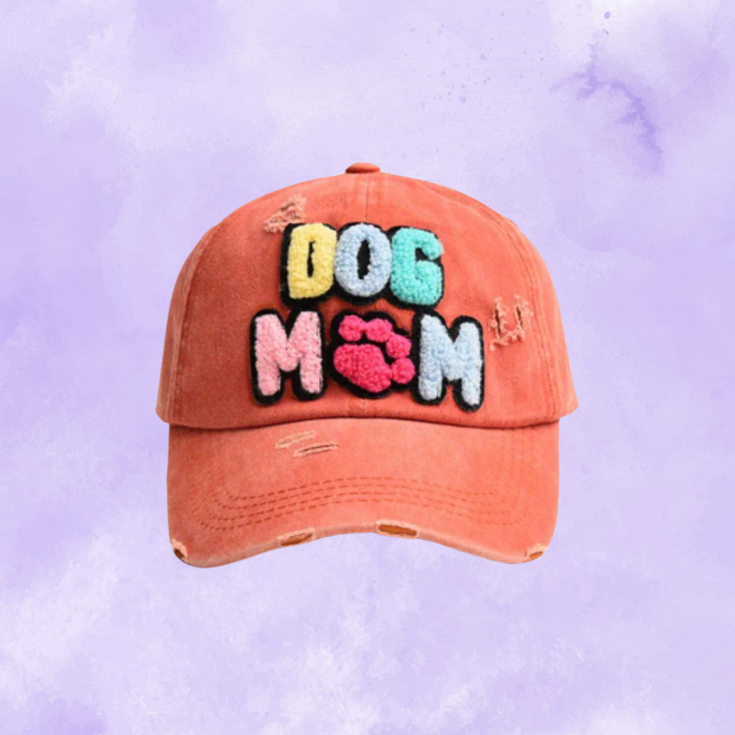 Dog Mom Patch Hat