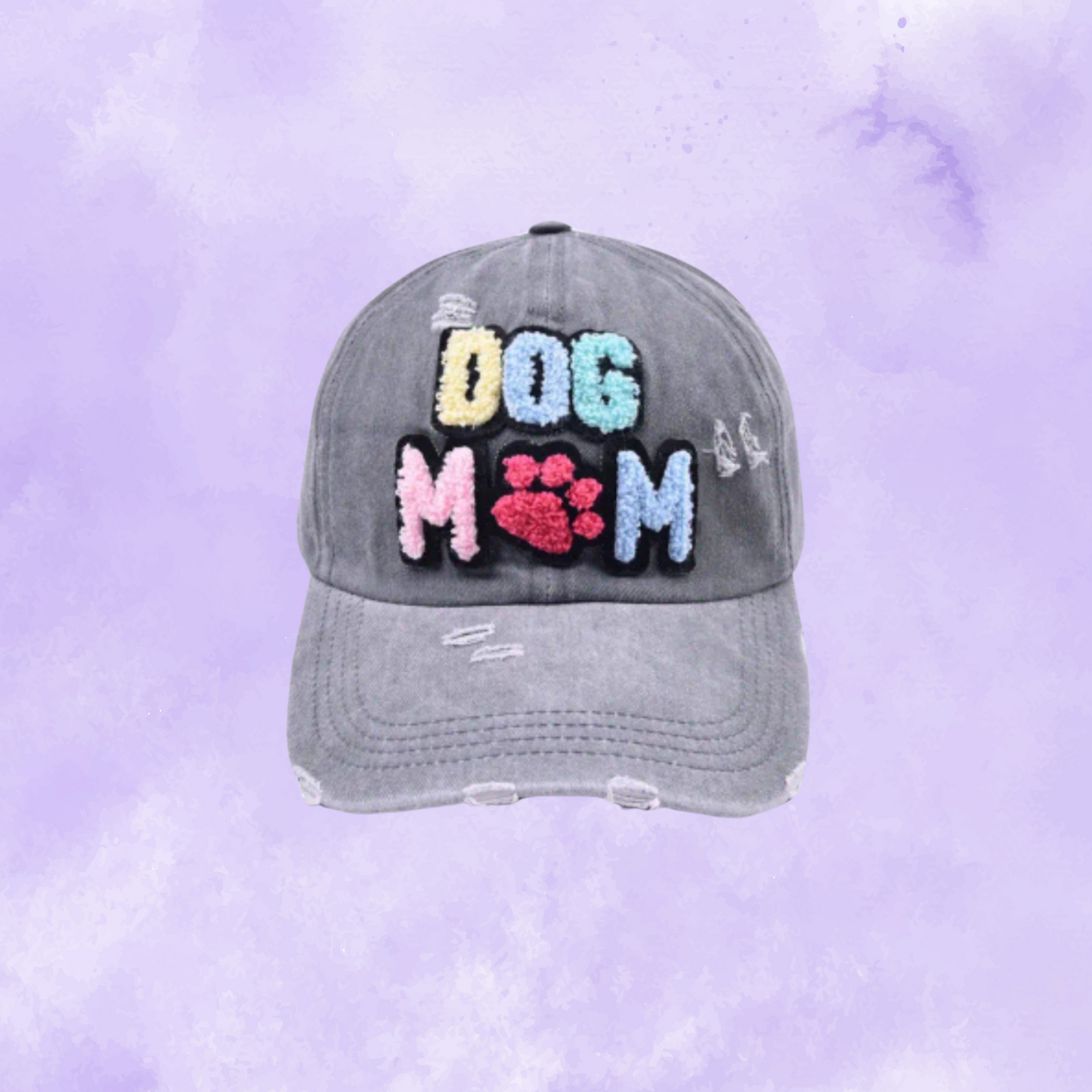 Dog Mom Patch Hat