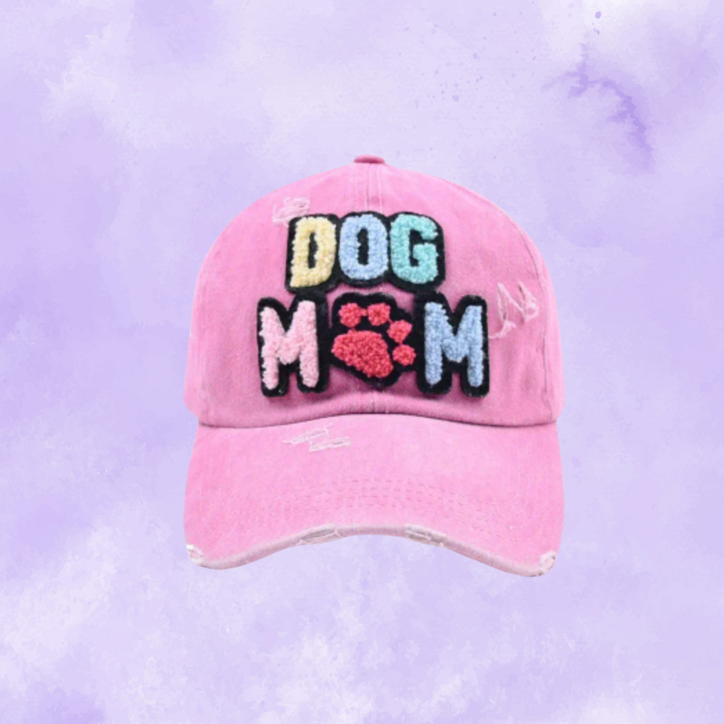 Dog Mom Patch Hat